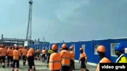 Бунт рабочих на Амурском газоперерабатывающем заводе в Свободном