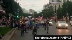 Протест против ареста губернатора в Хабаровске, 16 июля