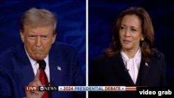 Donald Tramp və Kamala Harris